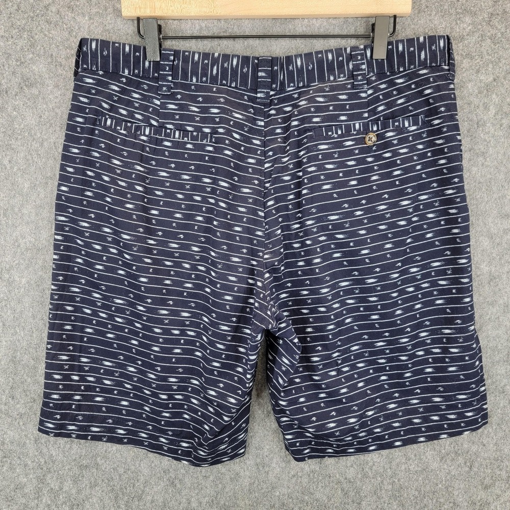 J Crew Shorts Mens 35 Navy Blue Gramercy Chino Lightweight Preppy Nautical - Picture 2 of 15